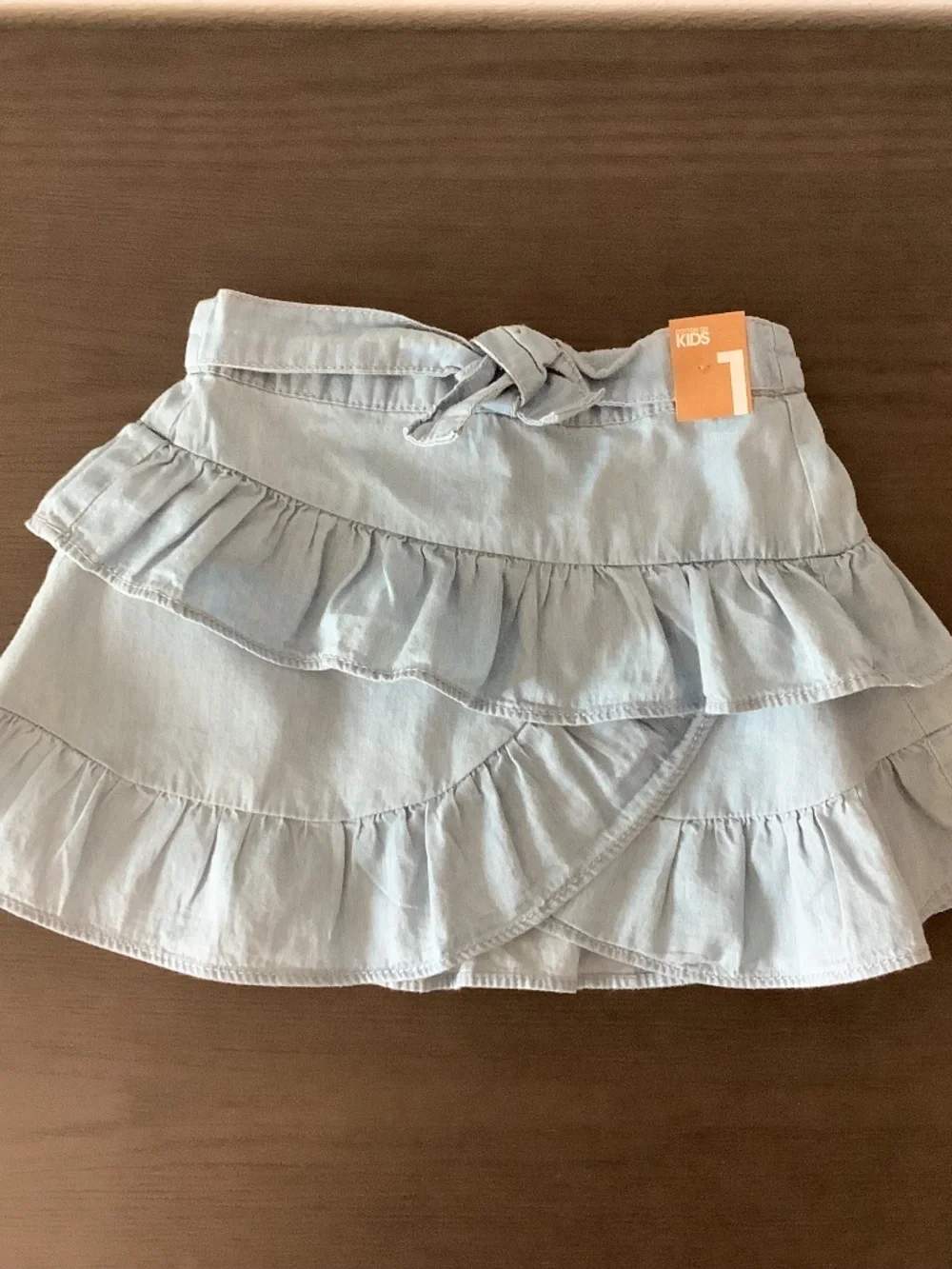 NWT Cotton On Kids Toddler Girls Two Piece Lots Denim Floral Ruffled Skirts Sz 1
